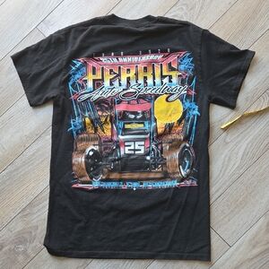 Black Perris Auto Speedway Graphic Tee Small